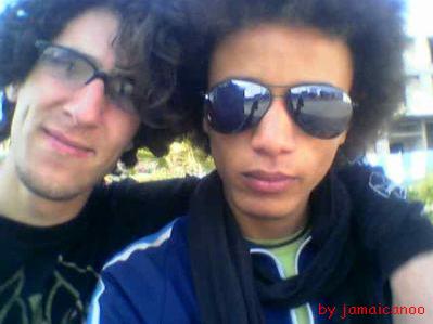 me and my friend otto in the essaouira 2006